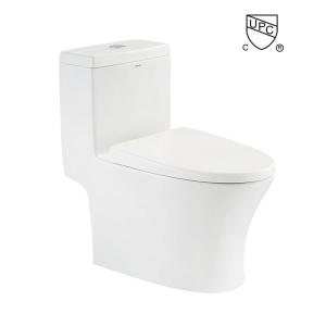 Wholesale Ceramic single piece toilet seat 705×370×712mm for Bathroom from china suppliers