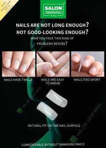 Wholesale Half Cut French Nail Tips ABS Plastic Material from china suppliers