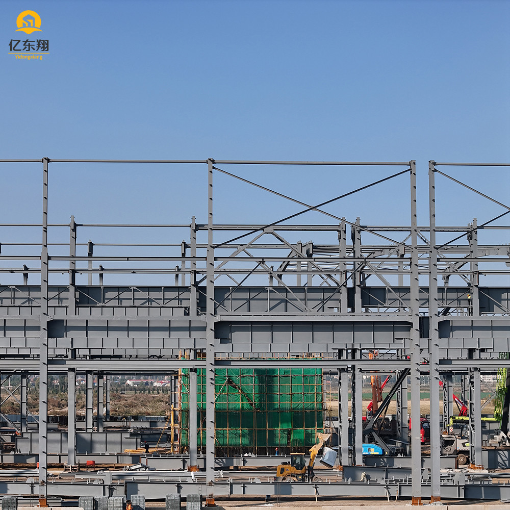 Prefabricated Steel Structure Factory Building Steel Frame House Construction