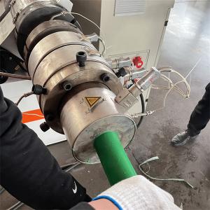 Wholesale SJSZ65/132 PVC Pipe Molding Machine , Customized Plastic Pipe Threading Machine from china suppliers