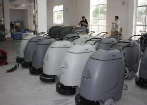 Wholesale Electronic Walk Behind Automatic Scrubber Floor Machine With 17 Inch Single Brush from china suppliers