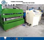0.3-0.8mm Thickness Metal Roofing Roll Forming Machine 8-15m/min Forming Speed
