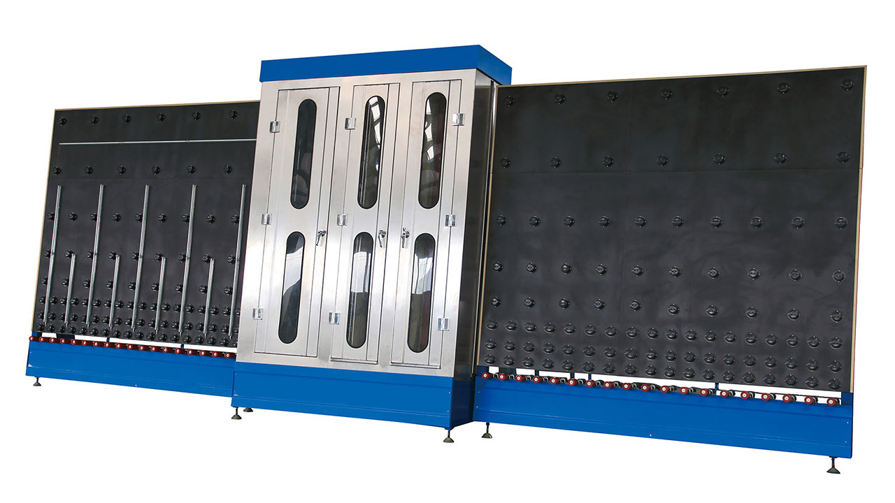 Long service life glass washing and drying machine for glass shop