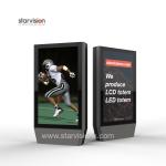 Freestanding Outdoor Digital Poster LCD Display 2500nits Ultra Hight Brightness