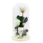 Eternal Roses In Glass Home Cute Decoration Preserved Flower Gift Boxs For