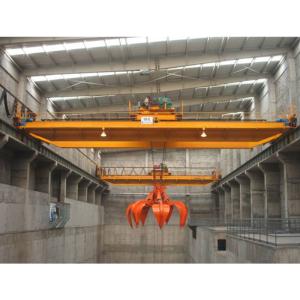 Wholesale Heavy Duty Electric Double Beam Grab Overhead Bridge Crane from china suppliers