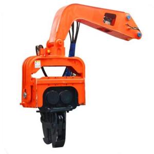 Wholesale 2600 Kg Sheet Piling Attachment For Excavator 360 Degree Hammer from china suppliers