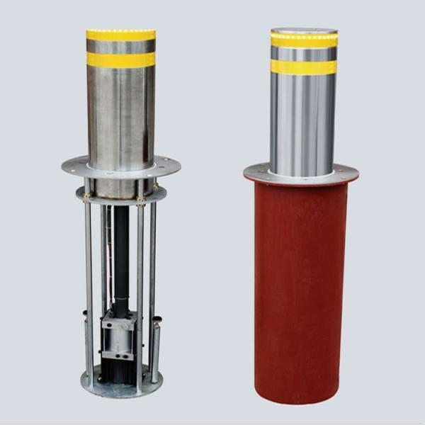 Flexible Stainless Steel Automatic Rising Bollards Road Safety Smart Parking