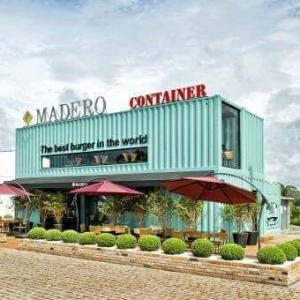 China Full Decoration Pre Built Container Homes / Prefabricated Container House Country Side Holiday Camping on sale