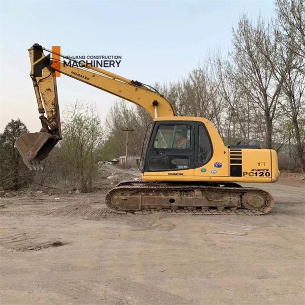 12T Original Komatsu PC120 Crawler Excavator Construction Equipment/Second Hand