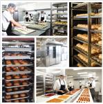 Commercial Cookie Bread Gas / Electric / Diesel Rotary Oven for Pizza