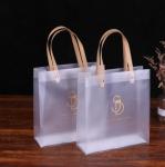 PP PVC Translucent Tote Bag 40x11x35cm Recycled For Shopping