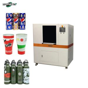 Wholesale Digital Ink Printer UV Cylindrical Printer For Water Bottle /Aluminum Can / Glass/ Cosmetic Bottle Printer from china suppliers