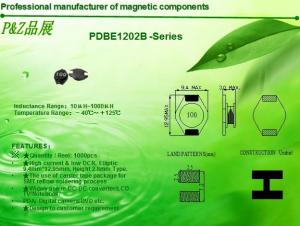 PDBE1202 Series High current unshielded SMD Power Inductors