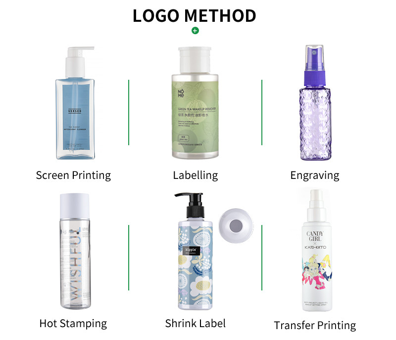 4 OZ Heavy Wall Plastic Cosmetic Containers , PET Cosmetic Bottle Packaging With Lids