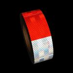 Red And White Reflective DOT Reflective Sticky Tape Strips For Outdoor