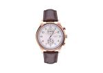50m Waterproof Stainless Steel Chronograph Watch IP Rose plating printed mark