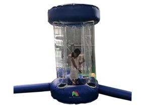 Wholesale Air Sport Game Grab Cube Catching Machine Inflatable Cashing Machine Money Booth For Market from china suppliers