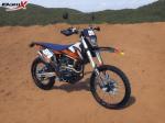 Dirt Bike Chain Drive System Dual Sport Motorcycle with Fuel Capacity 4-6 and