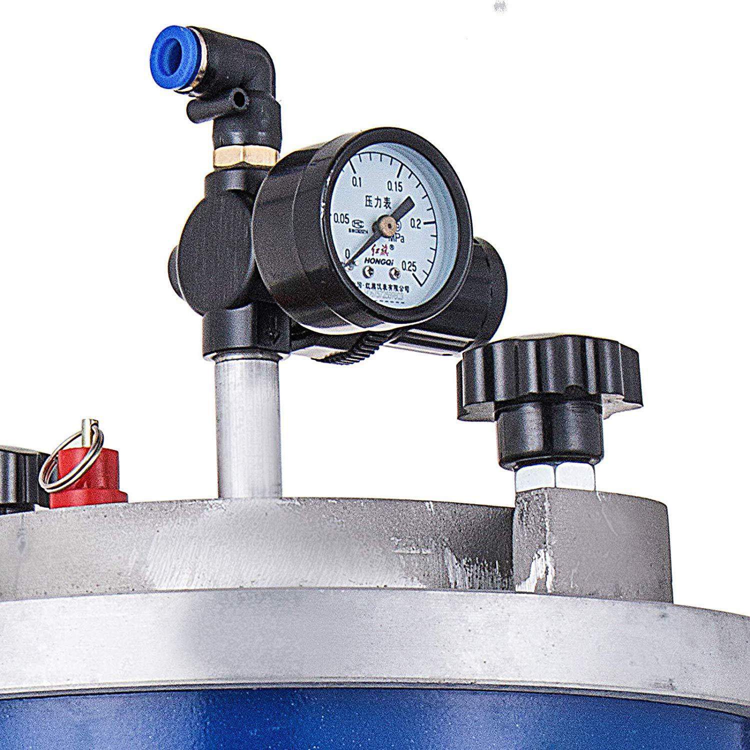 5.5LB Tank Wax Injector For Jewellery 500W Manual Control