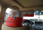 European Style Car Seat Headrest Covers Personalized For Soccer Fans