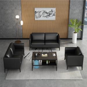Wholesale Elegant Office Furniture Partitions / Meeting Room Leather Chair Set from china suppliers