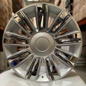 Wholesale EXT ESV Tahoe Cadillac Replica Wheels Chrome 24 Inch Escalade Platinum Replica Wheels from china suppliers