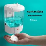 Bathroom F1309 700ml 50uA Rechargeable Soap Dispenser