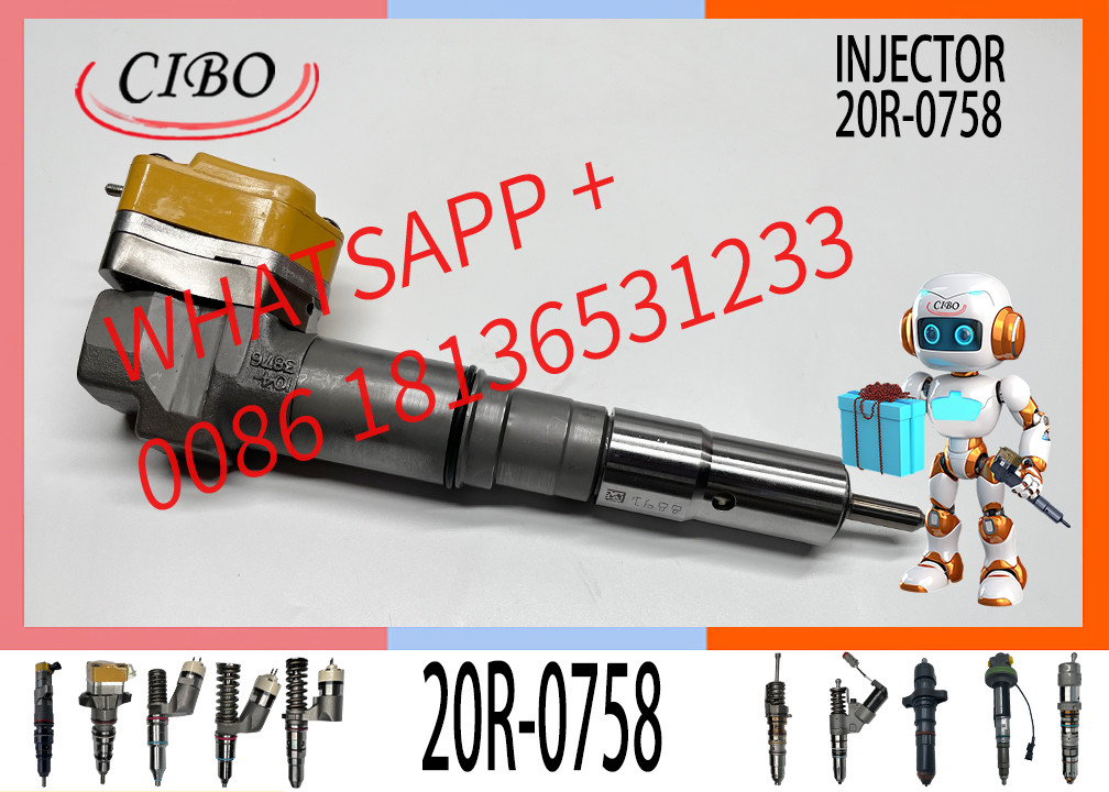 common rail parts injector 20R-0758 155-8723 232-1170 232-1171 174-7527 0R-9350 232-1173 179-6020 FOR C+ 3126