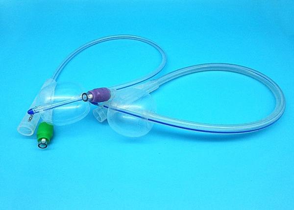 Size 6 - 26 Ch/Fr Silicon Foleys Catheter , Disposable Foley Catheter 400mm