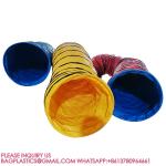 PVC Material Slip Proof Dog Agility Tunnel Wire Supported Dog Training Tunnel