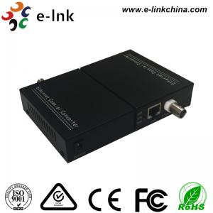 Wholesale 10 / 100M IP Camera Ethernet Over Coax Converter , Coax To Ethernet Media Converter from china suppliers