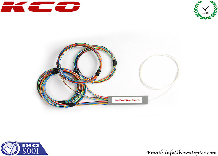 1xN 2xN PLC Fiber Optic Splitter Bare Fiber Passive Fiber Optic Component