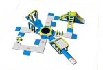 Greece Inflatable Aqua Park Equipment / Inflatable Commercial Water Park Toys