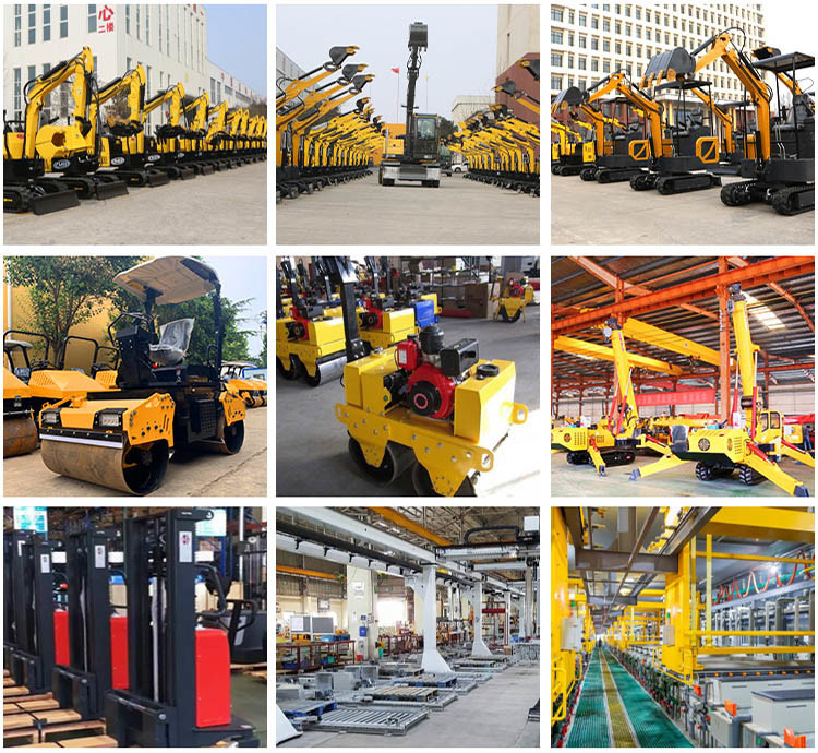 Engineering Use Big Digger ZHONGMEI Hydraulic Wheeled Excavator With Cab