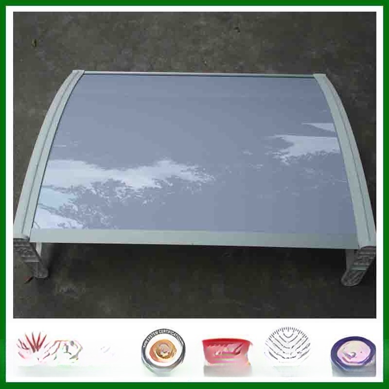 Door Canopy And Non-Toxic Polycarbonate Awnings For Clear Protection