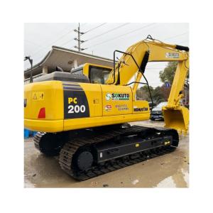 Wholesale Used machinery komatsu pc200 excavator second-hand excavating machinery from china suppliers