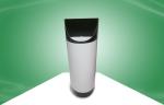 Half Circle Cardboard Recycling Bins For Promoting Poster , Unique Design