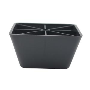 Wholesale SGS 143g 115mm Screw In Non Slip Square Rubber Chair Leg Feet from china suppliers