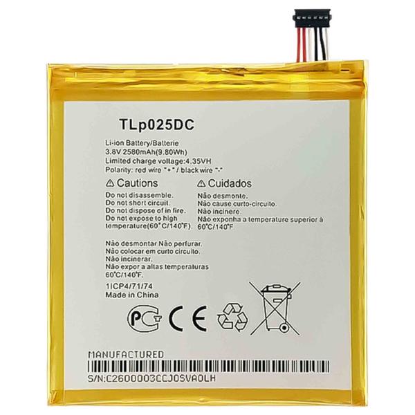 Mobile Battery TLP025DC For alcatel OneTouch pixi 4 6.0 OT8050D Original