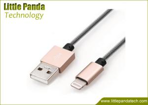 Wholesale Factory Supply Durable USB Data Cable Metal MFI Certified Cable 8 Pin USB Cable for Apple Braided Data Cable from china suppliers