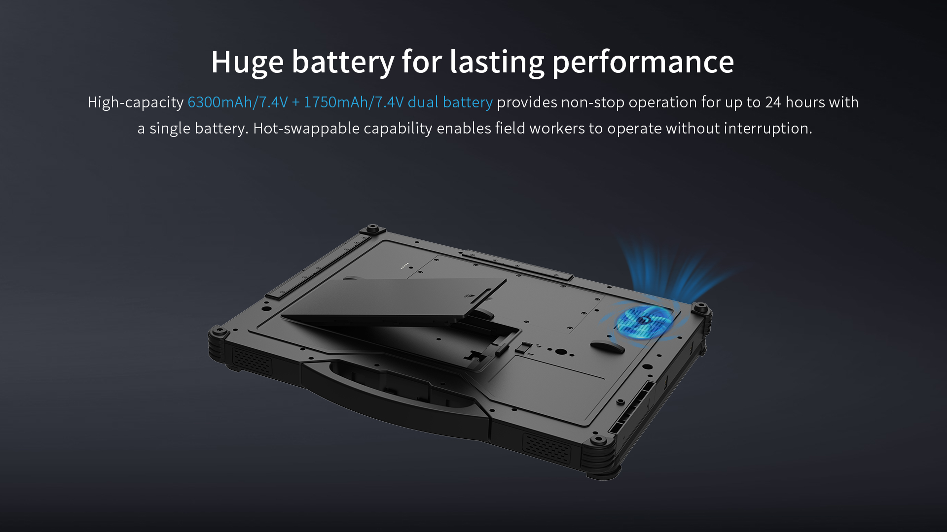 Fully Rugged 14 Inch Laptop with Intel Core i5 Processor and 2.40GHz Main Frequency