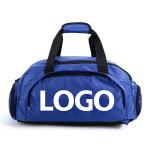 Custom Logo Unisex Portable Waterproof Sports Gym Fitness Duffle Backpack