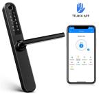 Super Slim Apartment Door Locks Fingerprint Electronic Door Locks Stainless