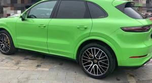 Wholesale Polymeric Calendered Air Bubble Free Vinyl Wrap ultra gloss green car wrap from china suppliers