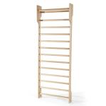 Wooden Freestanding Gymnastic Swedish Ladder 35x7x110in