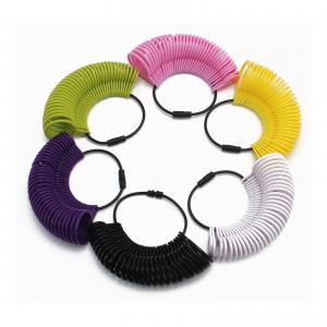 China US/UK/HK size Jewelry Accessories Tools Plastic Ring Finger Gauge on sale