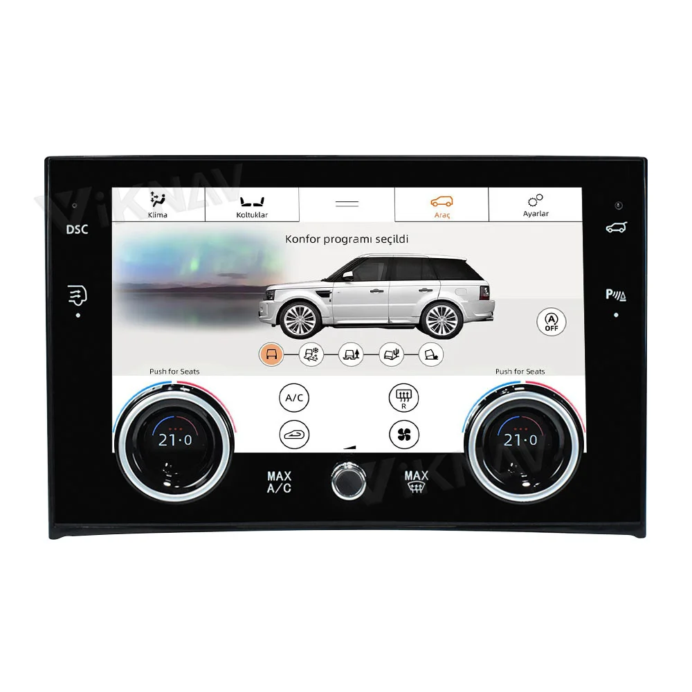 10.4inch AC Panel Display For Land Range Rover Vogue V8 L322 Keep the original functions with Car Air Condition Contrl
