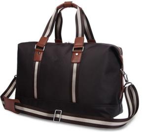 Wholesale Personalized Luxury Travel Duffel Bags for Men with Leather Handles from china suppliers