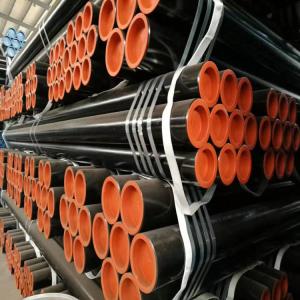 Wholesale Round ASTM A53 Carbon Steel Pipe API Black Seamless from china suppliers